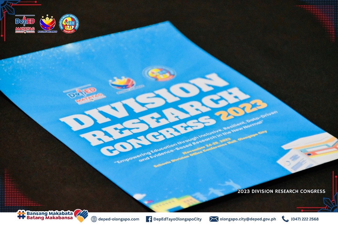 Division Research Congress 2023: A Milestone in Educational Research ...
